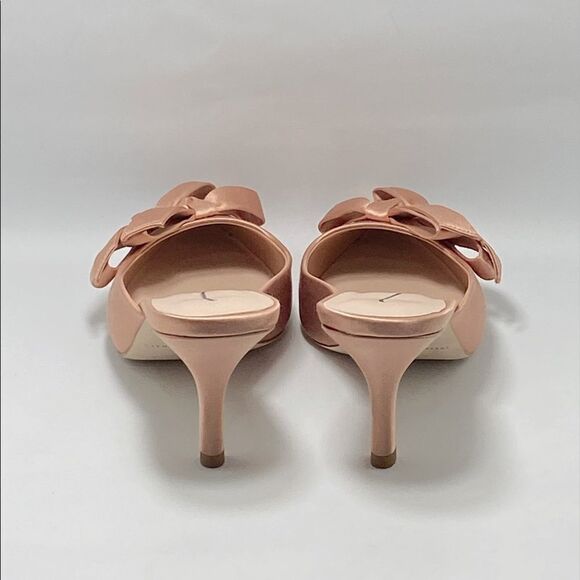 Loeffler Randall Double-Bow Satin Mules size 10.5 - Picture 7 of 12